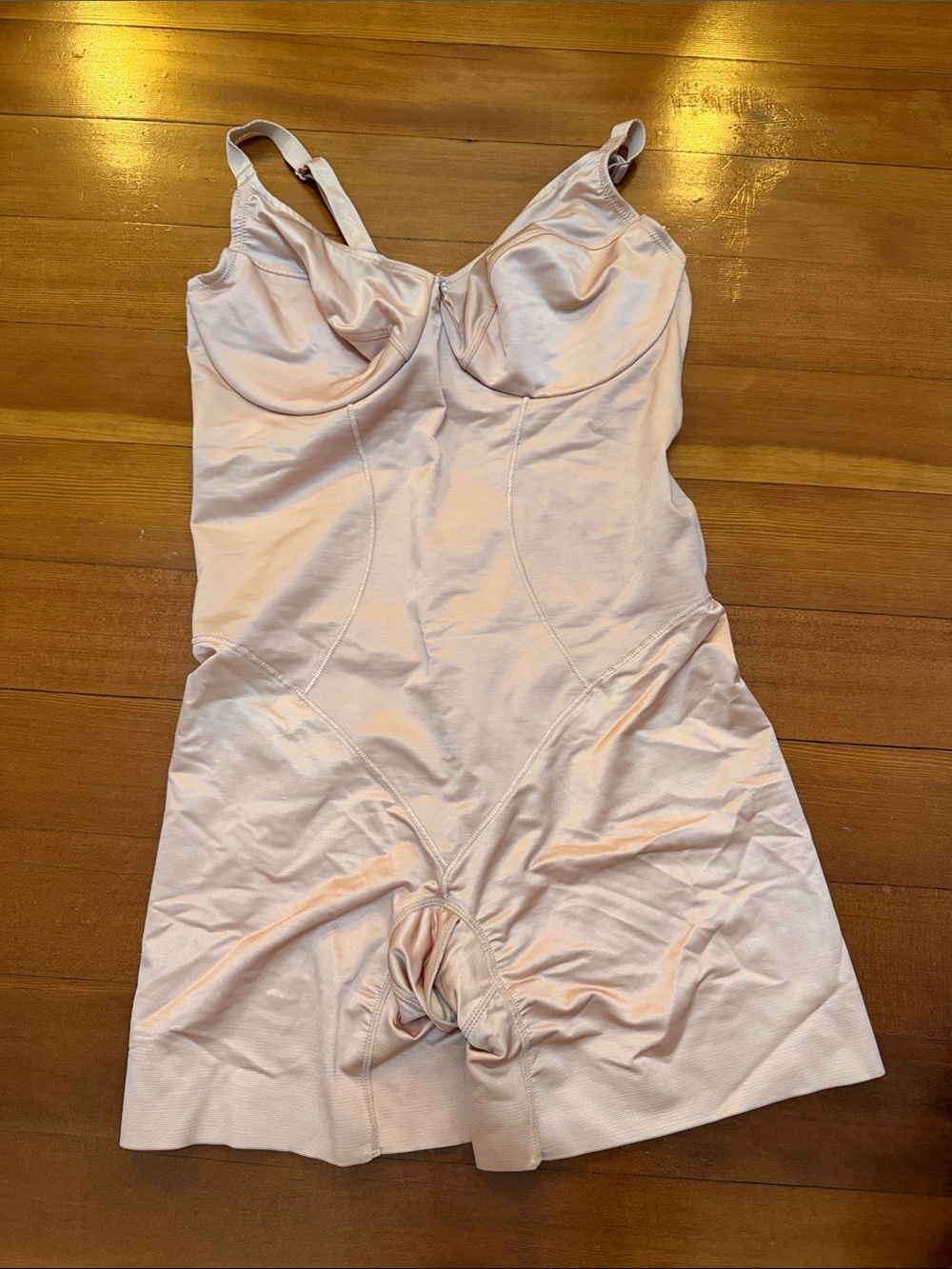 Wacoal Blush Full-Body Shaping Bodysuit with Underwire Cups